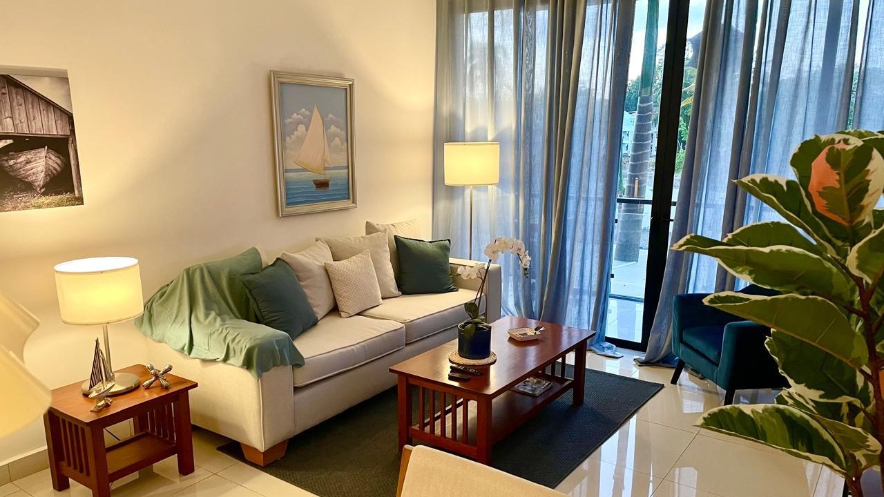 Apartment for sale on the Puerto Plata boardwalk, facing the beach